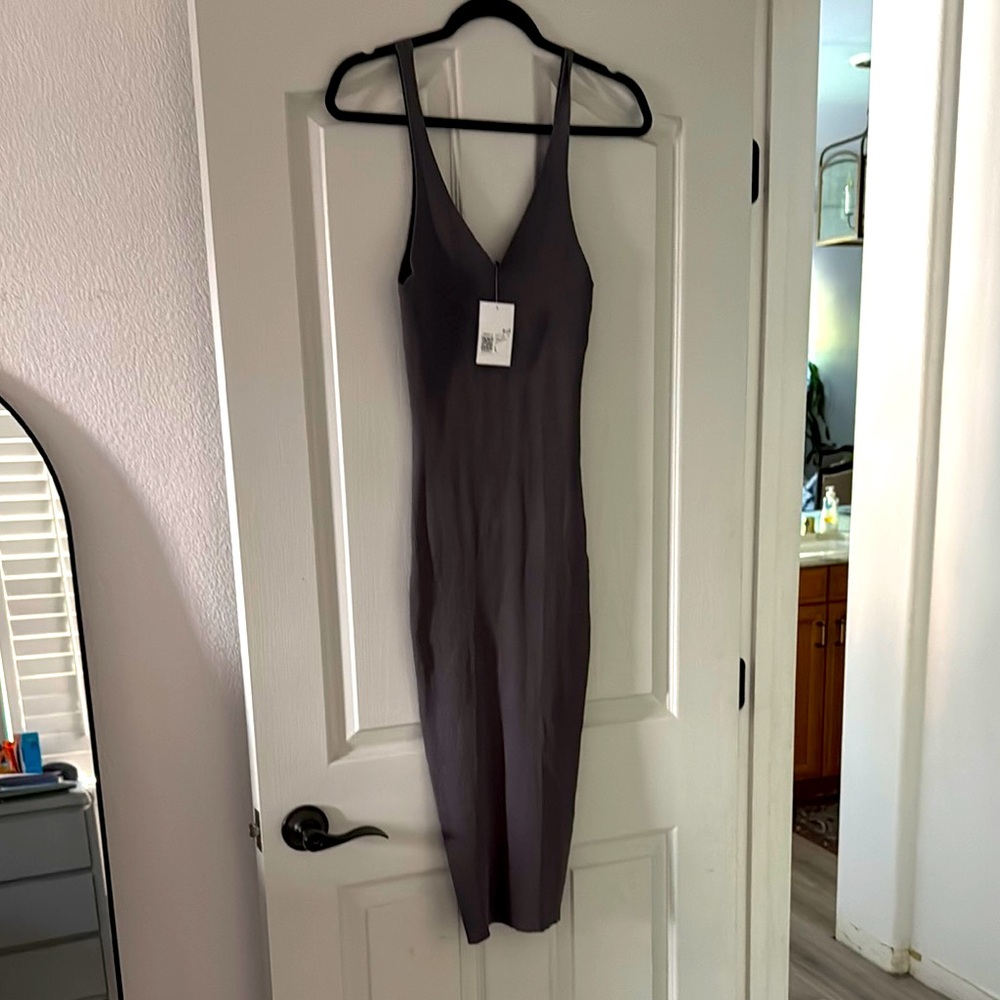 Knitted bodycon type dress